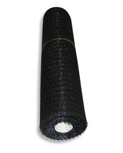 Netting PP black/reel 1.00m x 100m